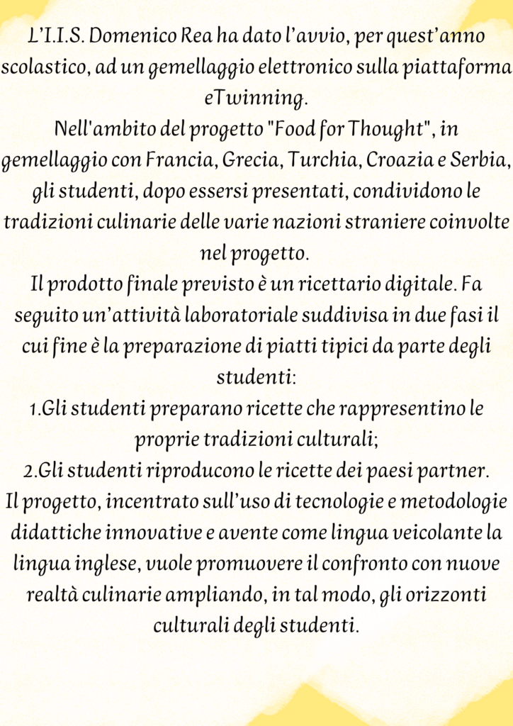 Obiettivi scritti in italiano