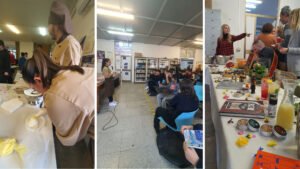Tre immagini in una per Orientarea alla Fresa Pascoli