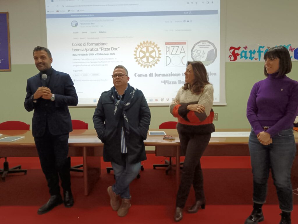 Foto con i protagonisti dipizzadoc