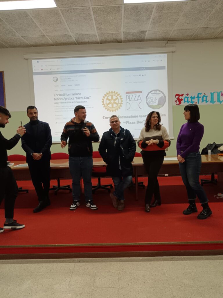 Foto con i protagonisti dipizzadoc
