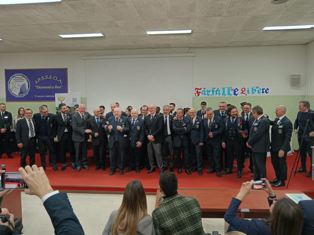 Sala convegni del Rea con i partecipanti al concorso