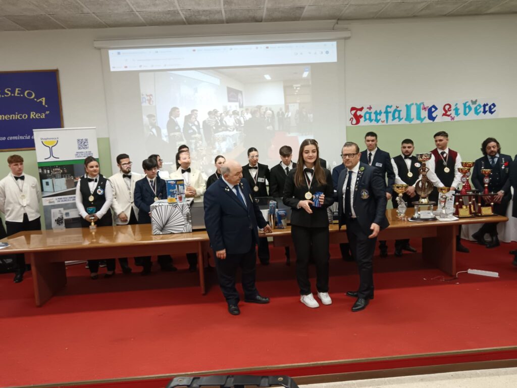 Sala convegni del Rea con i partecipanti al concorso