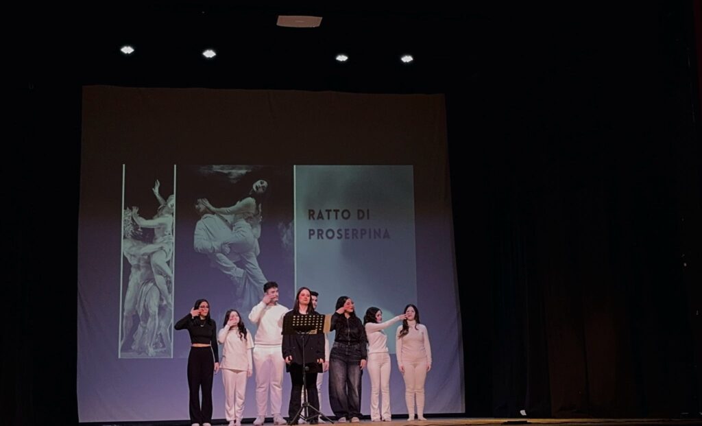 Ratto della Proserpina  saluto