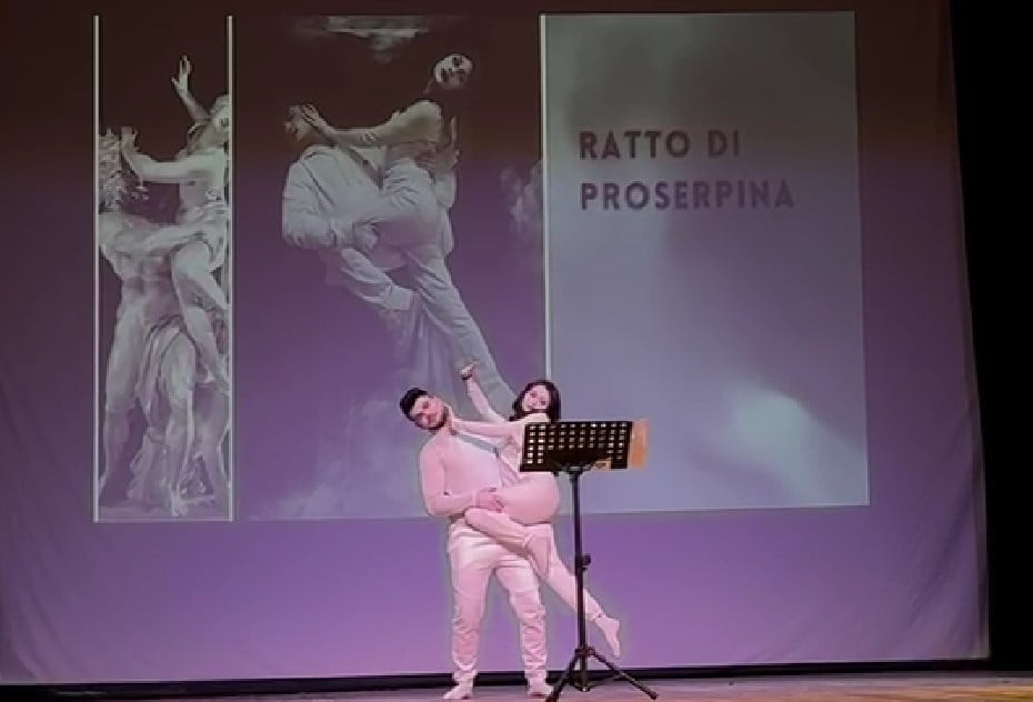 Ratto della Proserpina simulaizone dell'opera