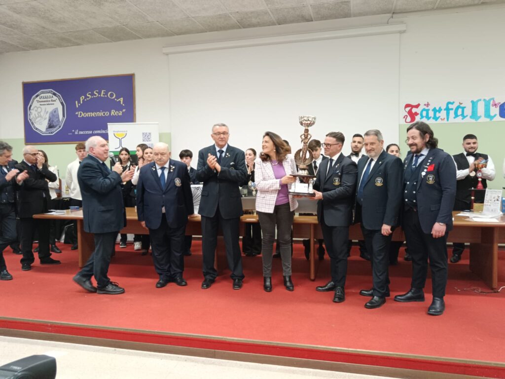 Sala convegni del Rea con i partecipanti al concorso