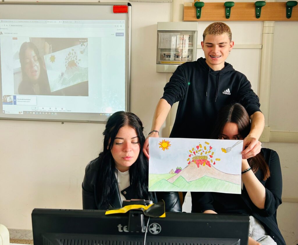 Ragazzi della 4KB in diretta con Radio Bimed